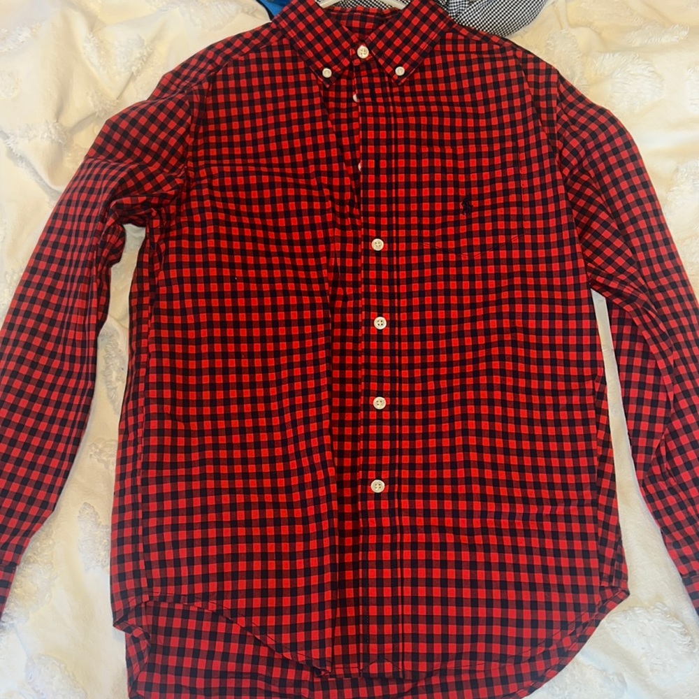 Boys polo button up